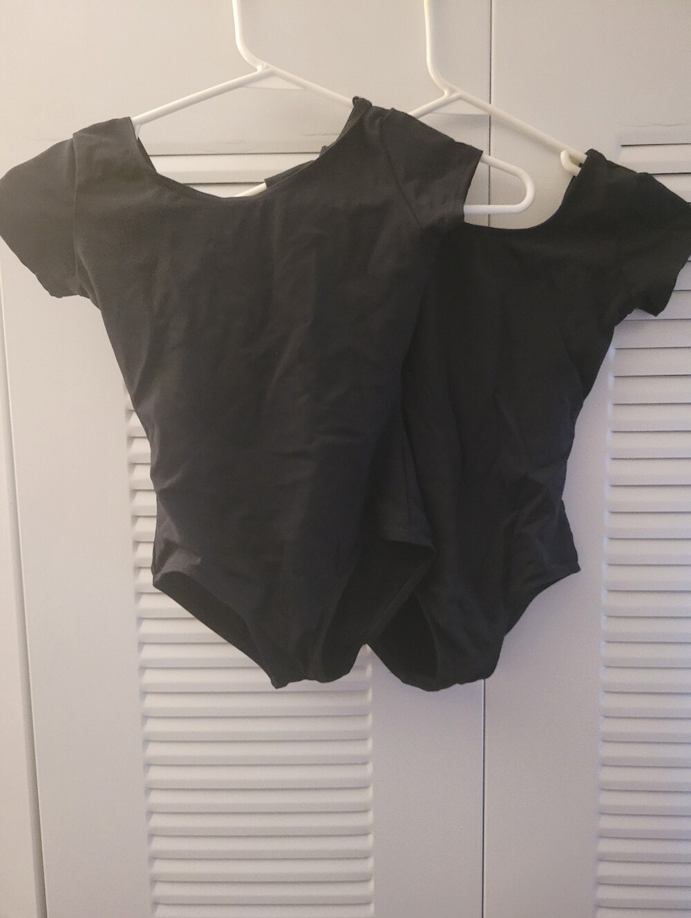 Two Girl's Leotards Size Medium